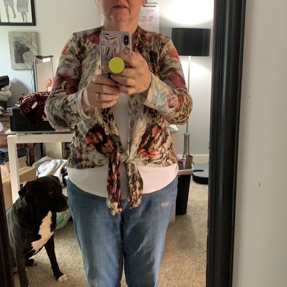 CUBISM - Multi Patterned Cardigan - Picture 2 of 7